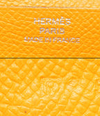 Hermes Wallet Silver Veau Epsom Bearn Soufflet — view 5