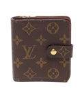 Louis Vuitton Bifold Wallet Compact Zip Monogram