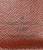 Louis Vuitton Bifold Wallet Compact Zip Monogram — view 6