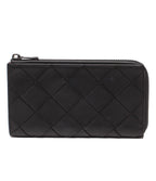 Bottega Veneta L Zipper Wallet Maxi Intrecciato