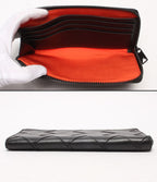 Bottega Veneta L Zipper Wallet Maxi Intrecciato — view 4