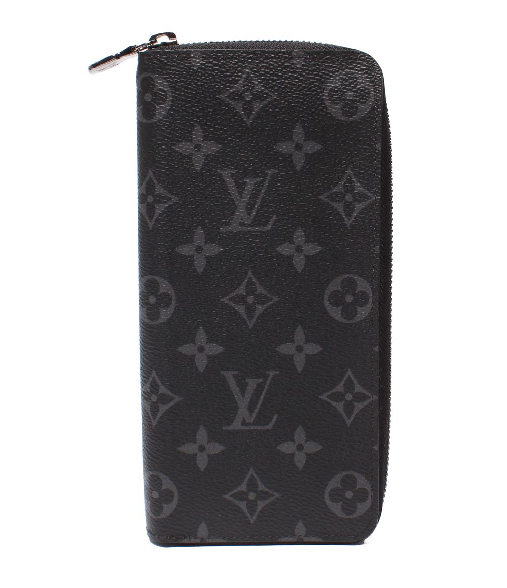 Louis Vuitton Zip Around Wallet Zippy Vertical Monogram Eclipse