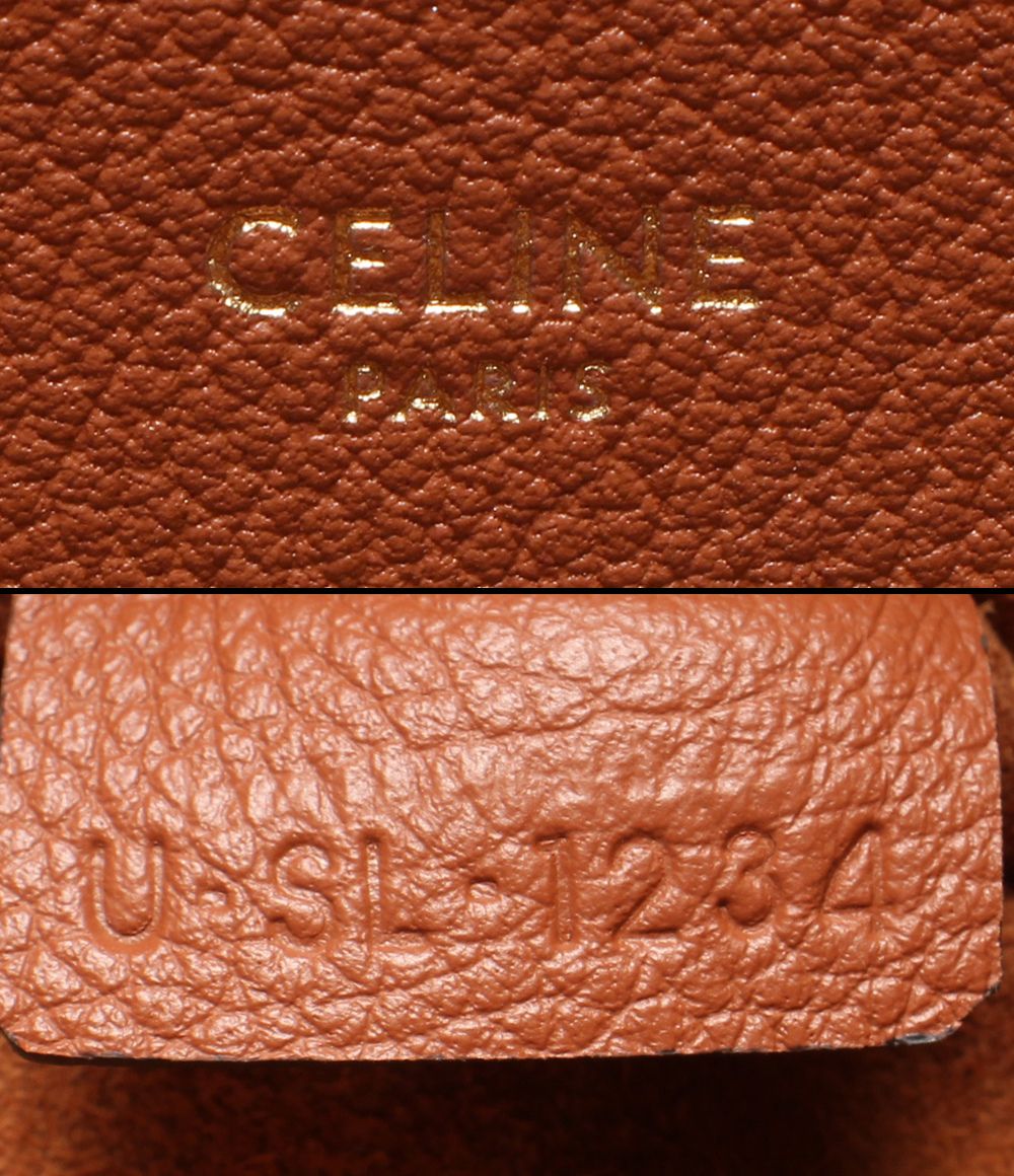 Celine Tote Shoulder Bag Cabas Anais Cuir Triomphe — view 4