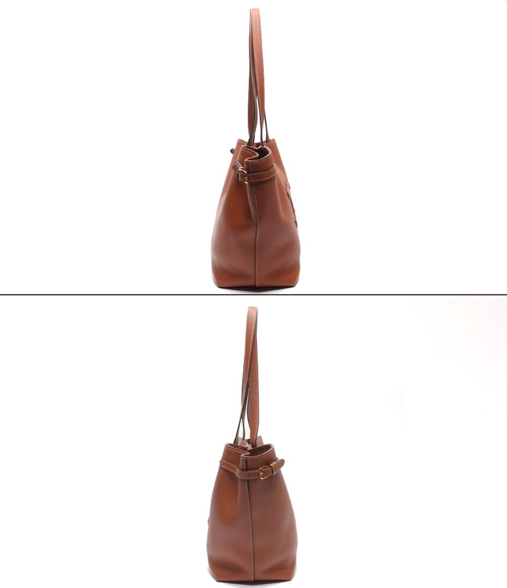 Celine Tote Shoulder Bag Cabas Anais Cuir Triomphe — view 6
