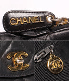 Chanel Chain Shoulder Bag Gold Quilted — view 6