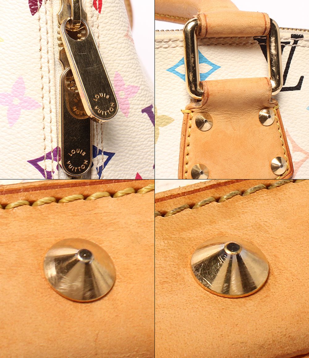 Louis Vuitton Handbag Blanc Alma PM Monogram Multicolor — view 6