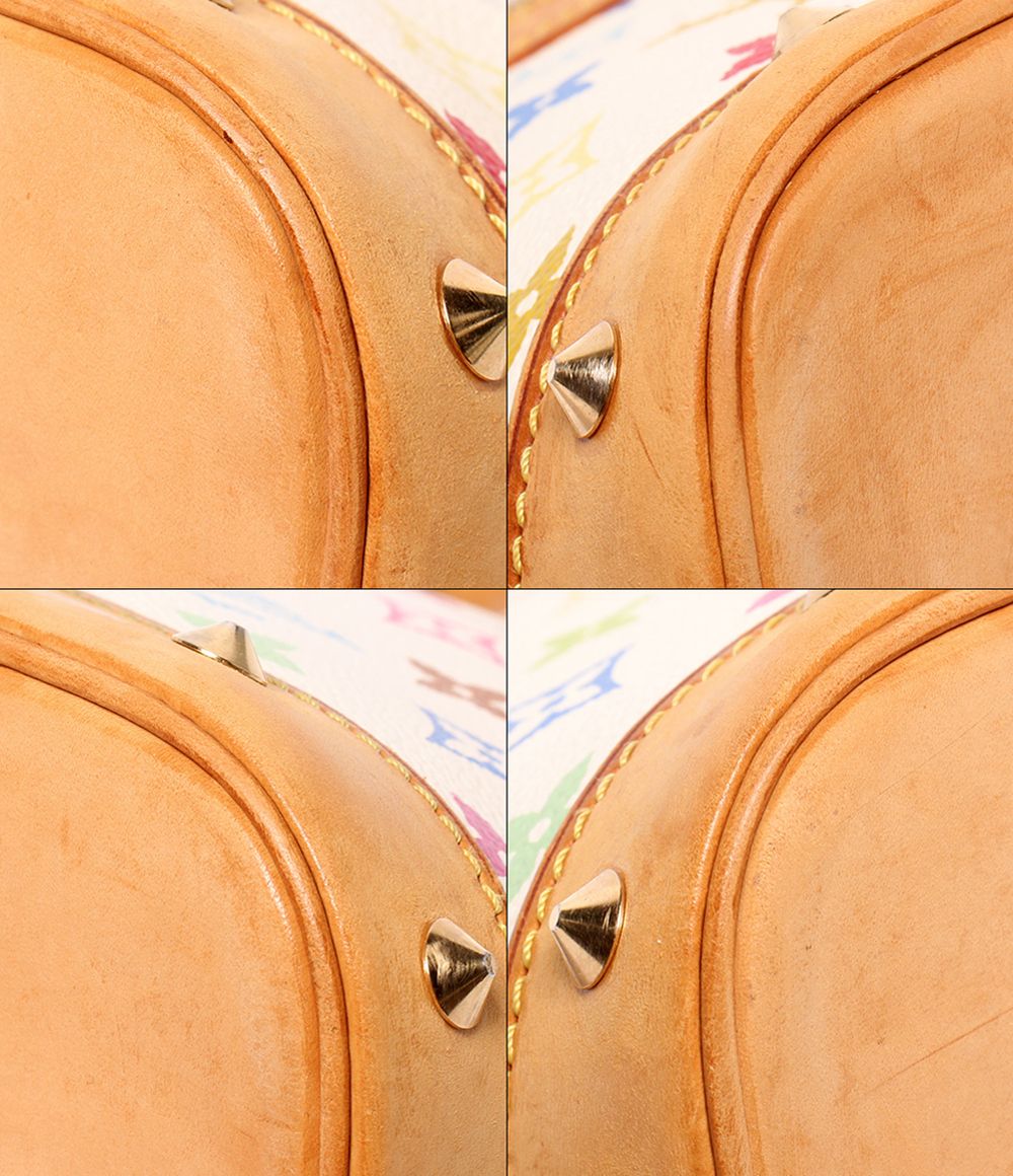 Louis Vuitton Handbag Blanc Alma PM Monogram Multicolor — view 5