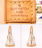 Louis Vuitton Handbag Blanc Alma PM Monogram Multicolor — view 4
