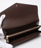 Louis Vuitton Wallet Portefeuille Sarah Damier — view 5