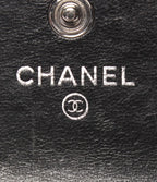 Chanel Bifold Wallet Chevron V-stitch Silver — view 6