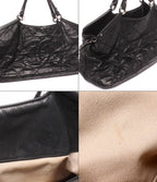 Chanel 2-Way Tote Chain Shoulder Bag Wild Stitch Silver — view 6