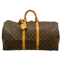 Louis Vuitton Boston Bag Monogram Keepall Bandouliere 55