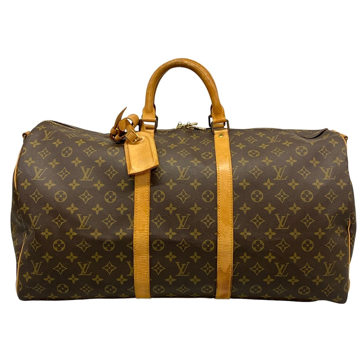 Louis Vuitton Boston Bag Monogram Keepall Bandouliere 55
