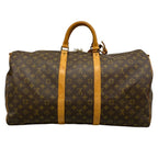 Louis Vuitton Boston Bag Monogram Keepall Bandouliere 55 — view 3