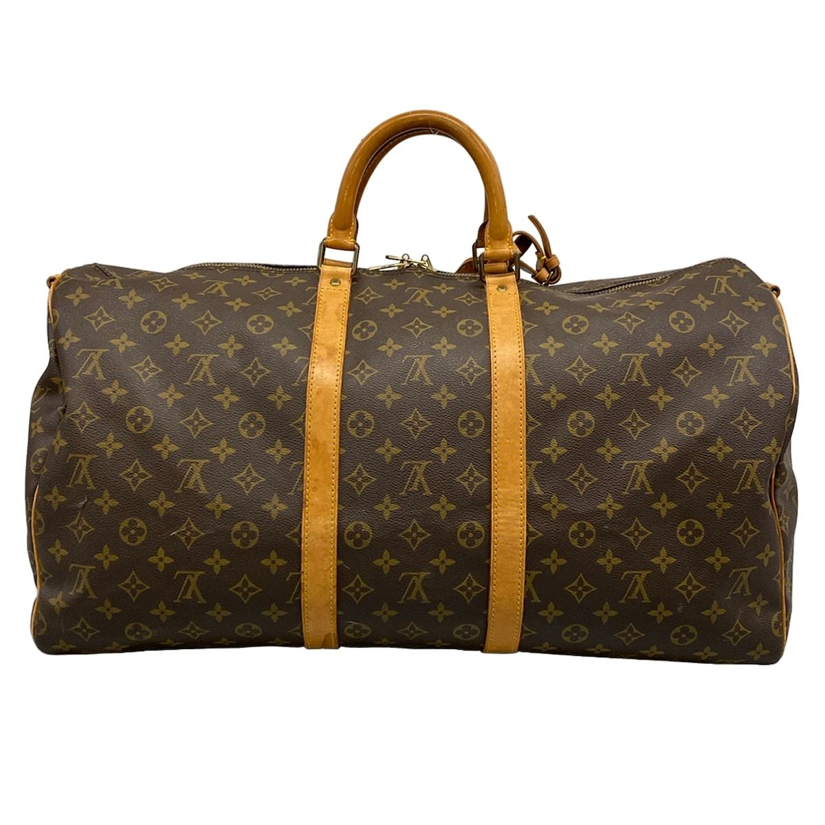 Louis Vuitton Boston Bag Monogram Keepall Bandouliere 55 — view 3