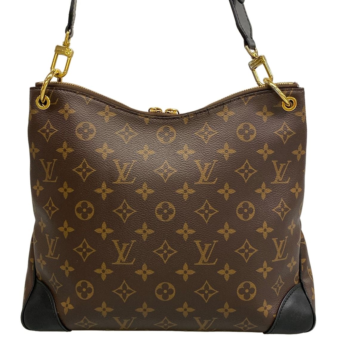 Louis Vuitton Shoulder Bag Monogram Odeon NM Noir — view 3