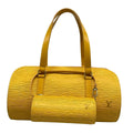 Louis Vuitton Handbag Epi Soufflot Jaune Leather
