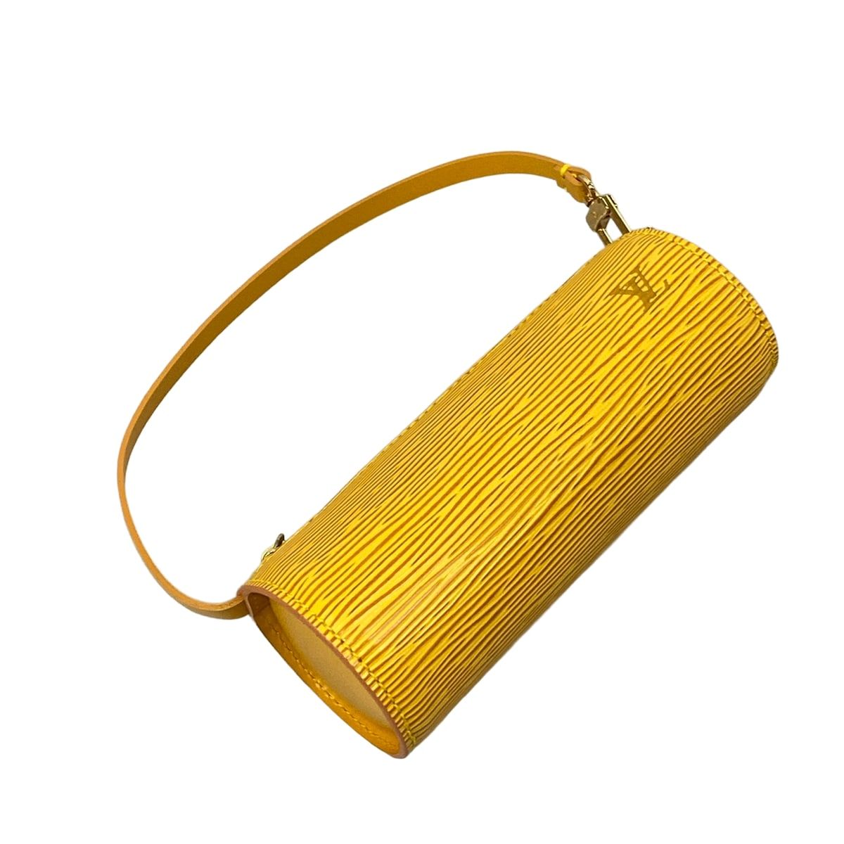 Louis Vuitton Handbag Epi Soufflot Jaune Leather — view 8