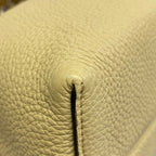 Fendi Handbag by the Way Selleria Medium Beige Light Brown Leather — view 6