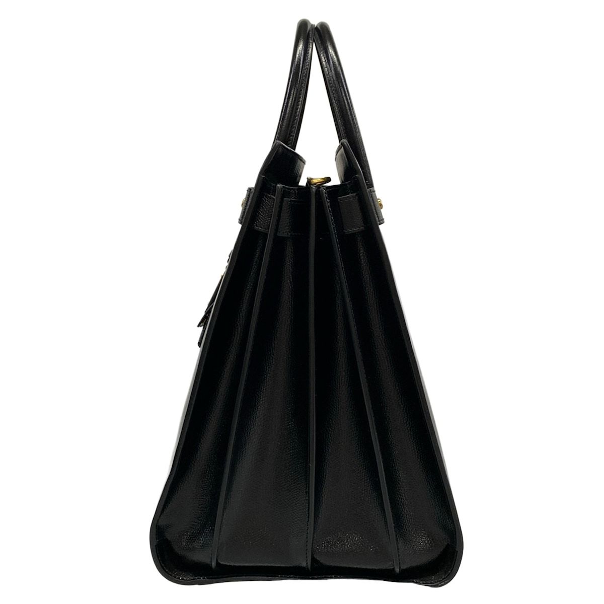 Saint Laurent Paris Tote Bag Sac de Jour Souple Large Black Leather — view 2