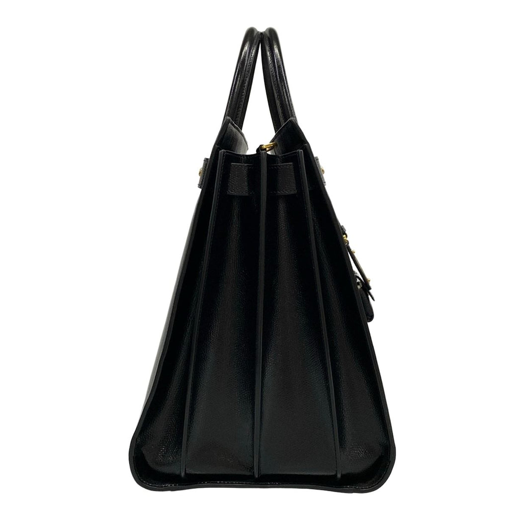Saint Laurent Paris Tote Bag Sac de Jour Souple Large Black Leather — view 4