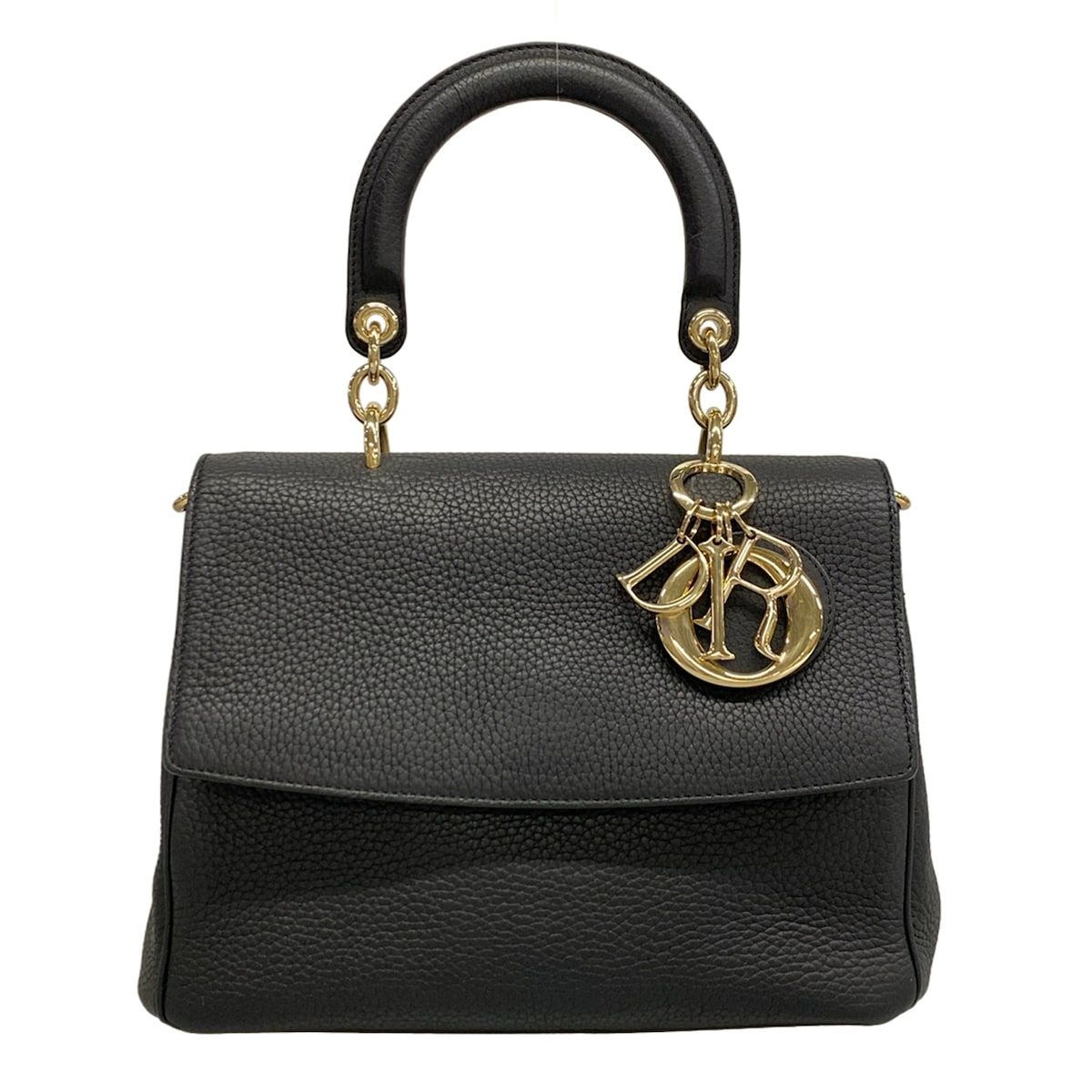 Dior Be Dior Handbag Black Leather