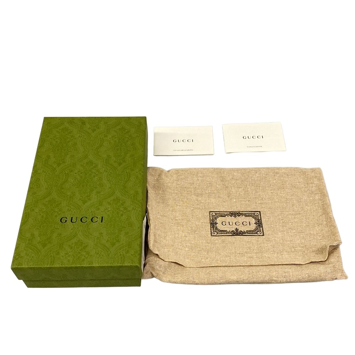 Gucci Shoulder Bag GG Marmont Leather Mini Chain Black — view 8