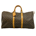 Louis Vuitton Boston Bag Monogram Keepall 55
