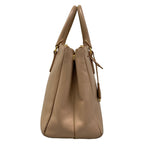 Prada Tote Bag Galleria Large Pink Beige Leather — view 2
