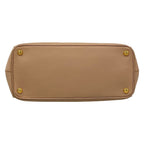 Prada Tote Bag Galleria Large Pink Beige Leather — view 5