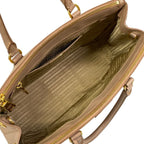 Prada Tote Bag Galleria Large Pink Beige Leather — view 7