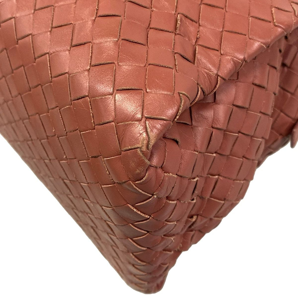 Bottega Veneta Handbag Montaigne Bordeaux Leather — view 6