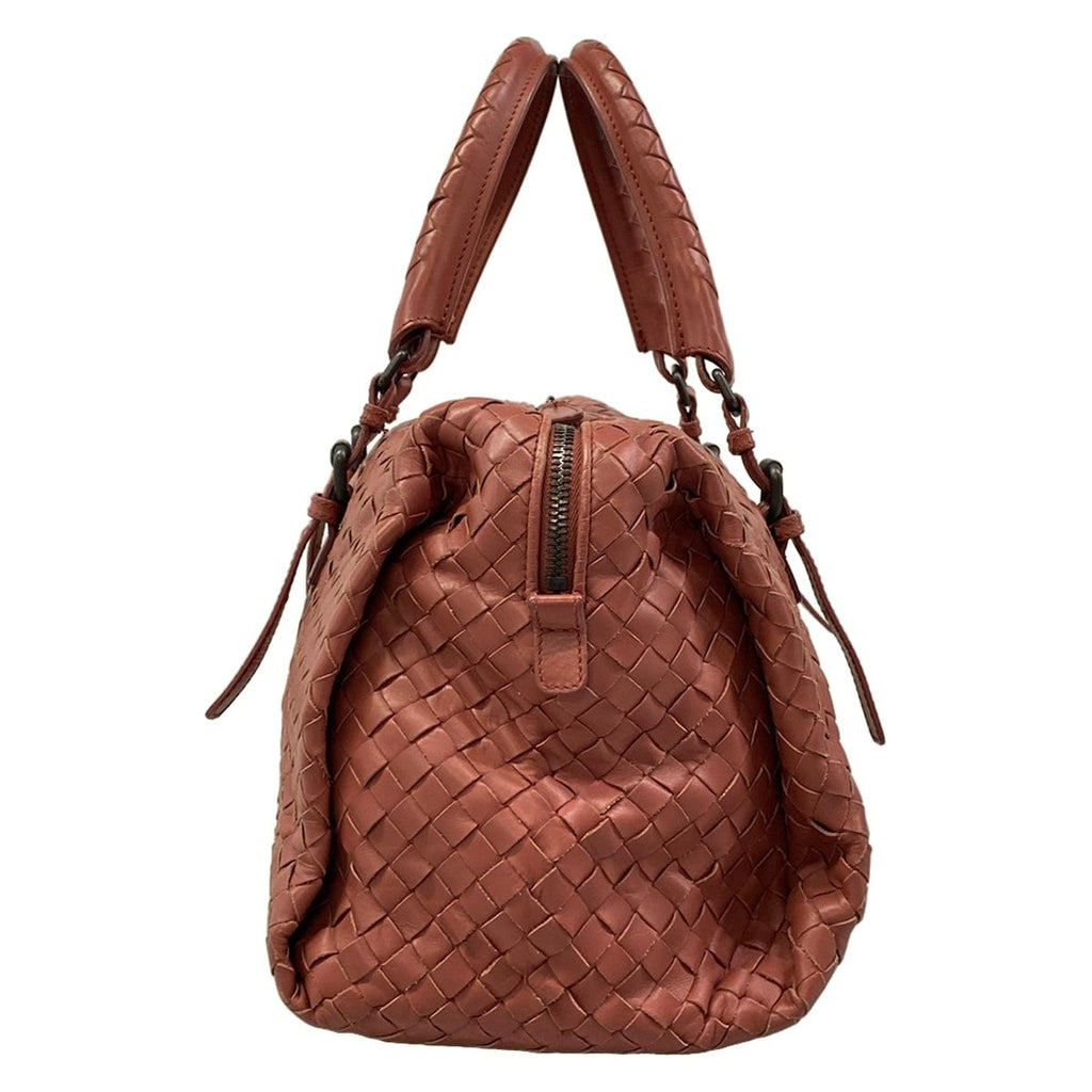 Bottega Veneta Handbag Montaigne Bordeaux Leather — view 4