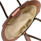 Gucci Tote Bag Swing Dark Beige Leather — view 7