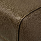 Gucci Tote Bag Swing Dark Beige Leather — view 6
