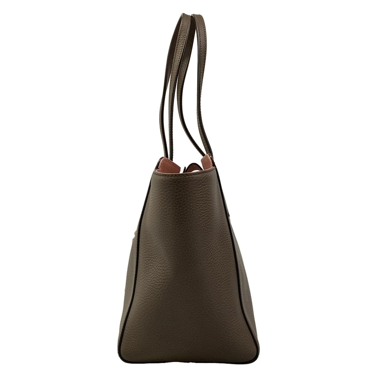 Gucci Tote Bag Swing Dark Beige Leather — view 4