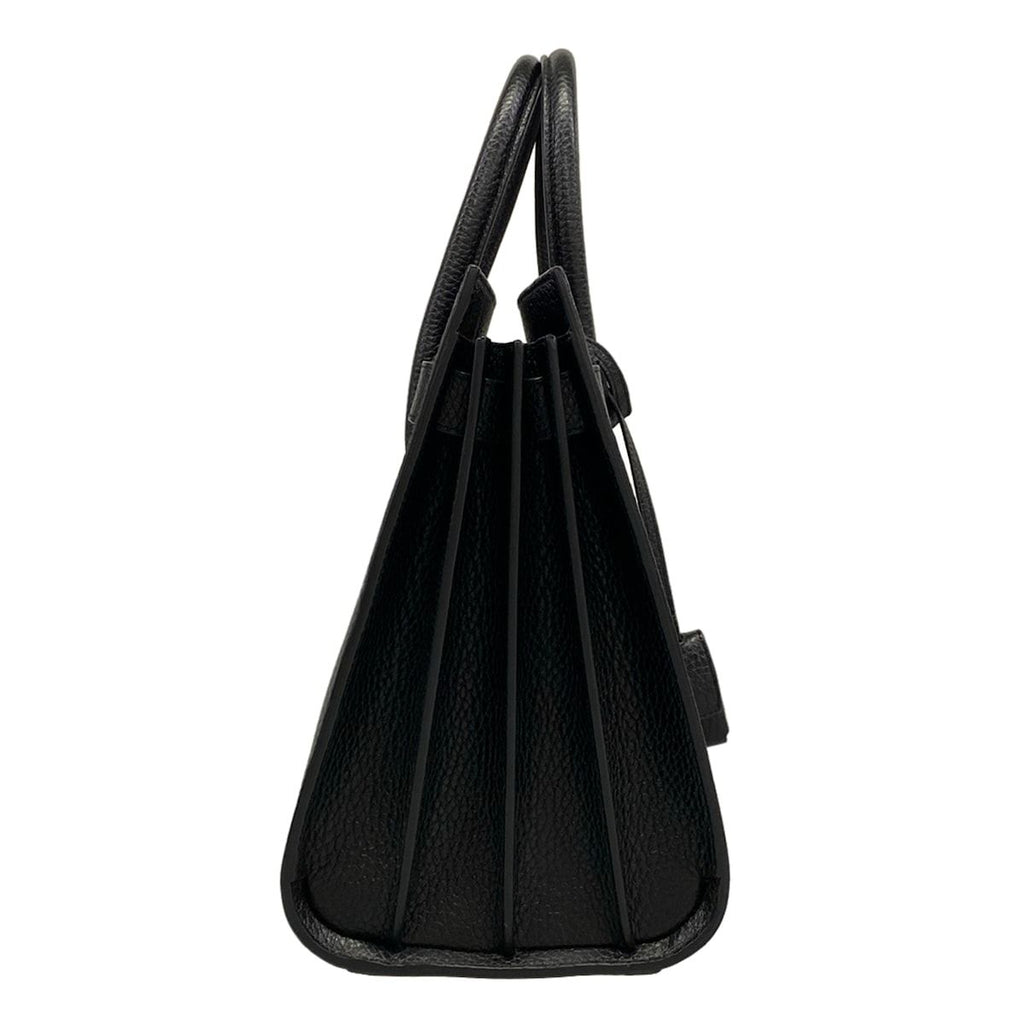 Saint Laurent Paris Tote Bag Sac de Jour Small Black Leather — view 2