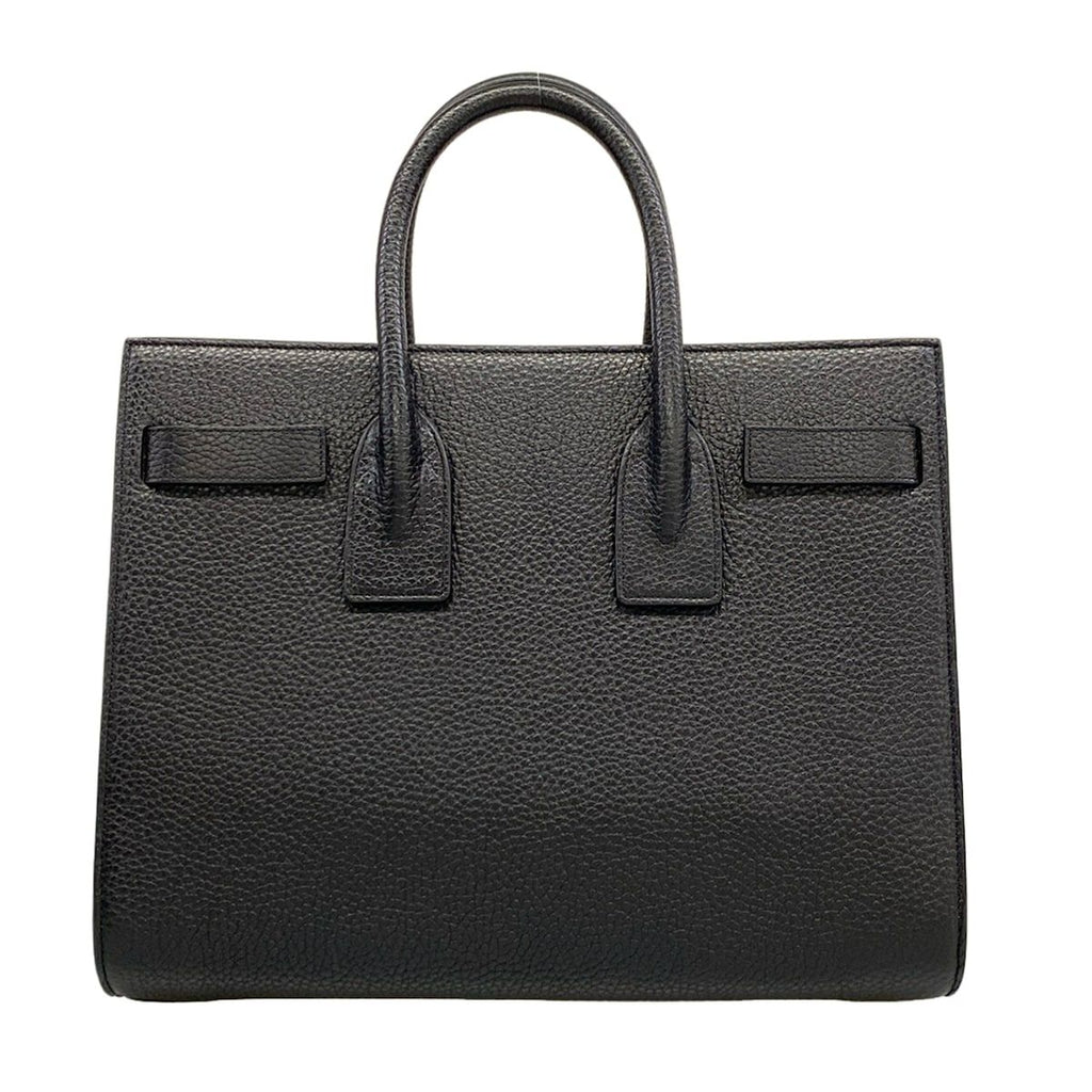 Saint Laurent Paris Tote Bag Sac de Jour Small Black Leather — view 3