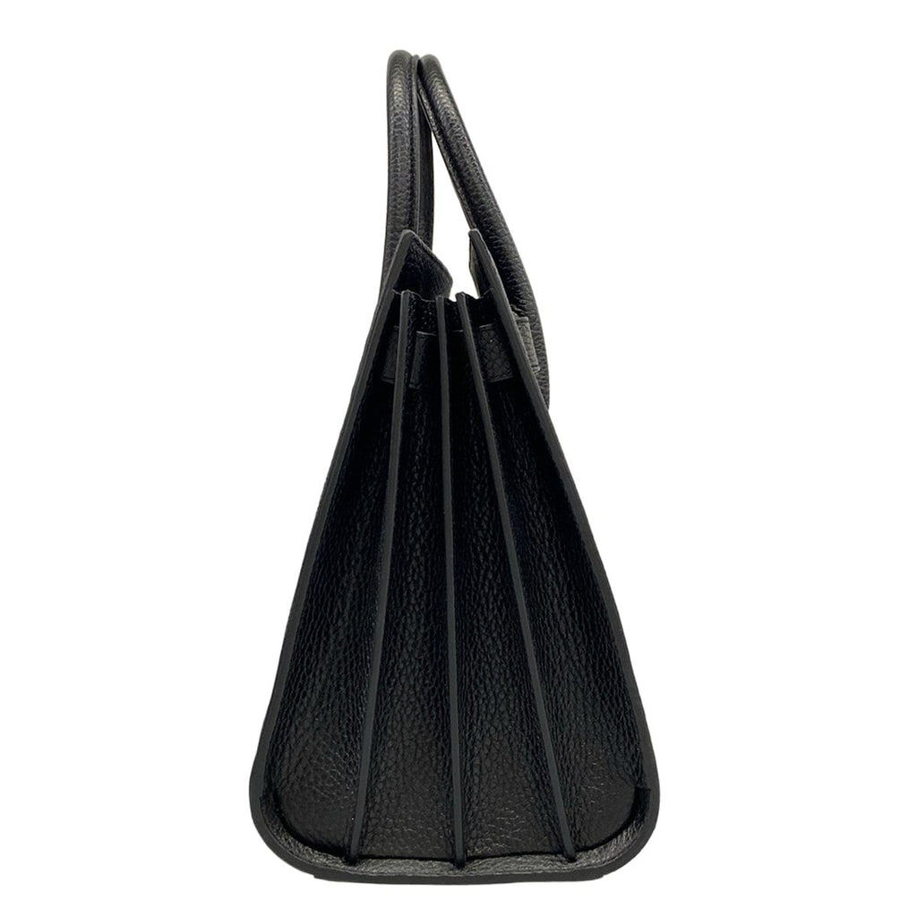 Saint Laurent Paris Tote Bag Sac de Jour Small Black Leather — view 4