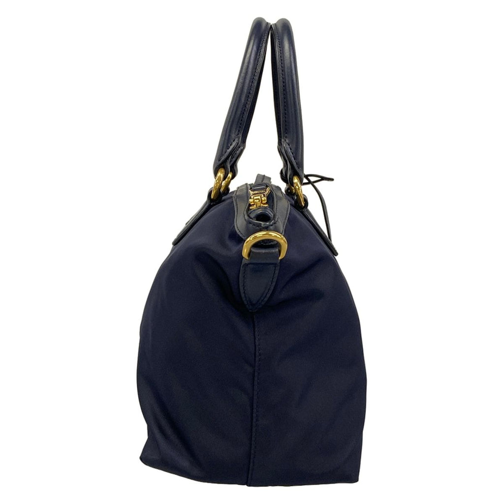 Prada Handbag Dark Navy Leather — view 2
