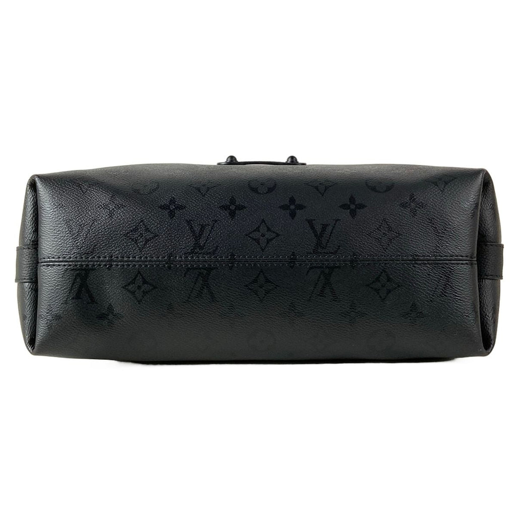 Louis Vuitton Shoulder Bag Vagabond Hobo Black — view 5