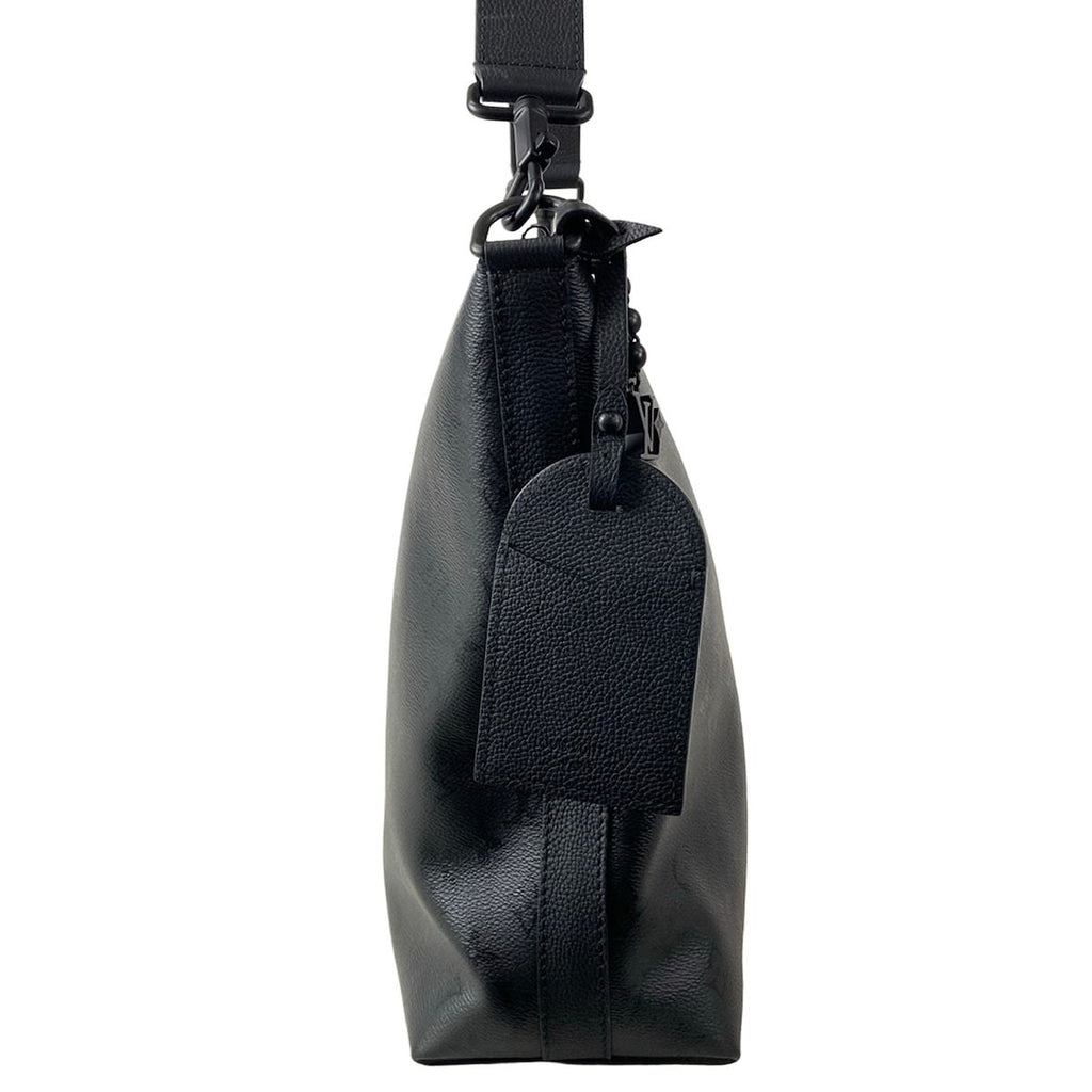 Louis Vuitton Shoulder Bag Vagabond Hobo Black — view 2