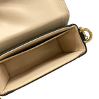 Louis Vuitton Shoulder Bag Epi Portefeuille Trunk Mini Khaki Black Chain Strap — view 7