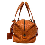 Bottega Veneta Handbag Intrecciato Nappa Montaigne Bag Orange Leather — view 4