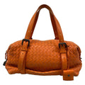 Bottega Veneta Handbag Intrecciato Nappa Montaigne Bag Orange Leather