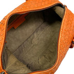 Bottega Veneta Handbag Intrecciato Nappa Montaigne Bag Orange Leather — view 7