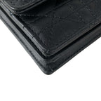 Dior My Dior Mini Bag Cannage Stitch Top Handle Black — view 7