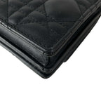 Dior My Dior Mini Bag Cannage Stitch Top Handle Black — view 8