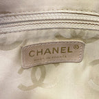 Chanel Shoulder Bag Wild Stitch Light Brown Matte Gold Leather — view 8