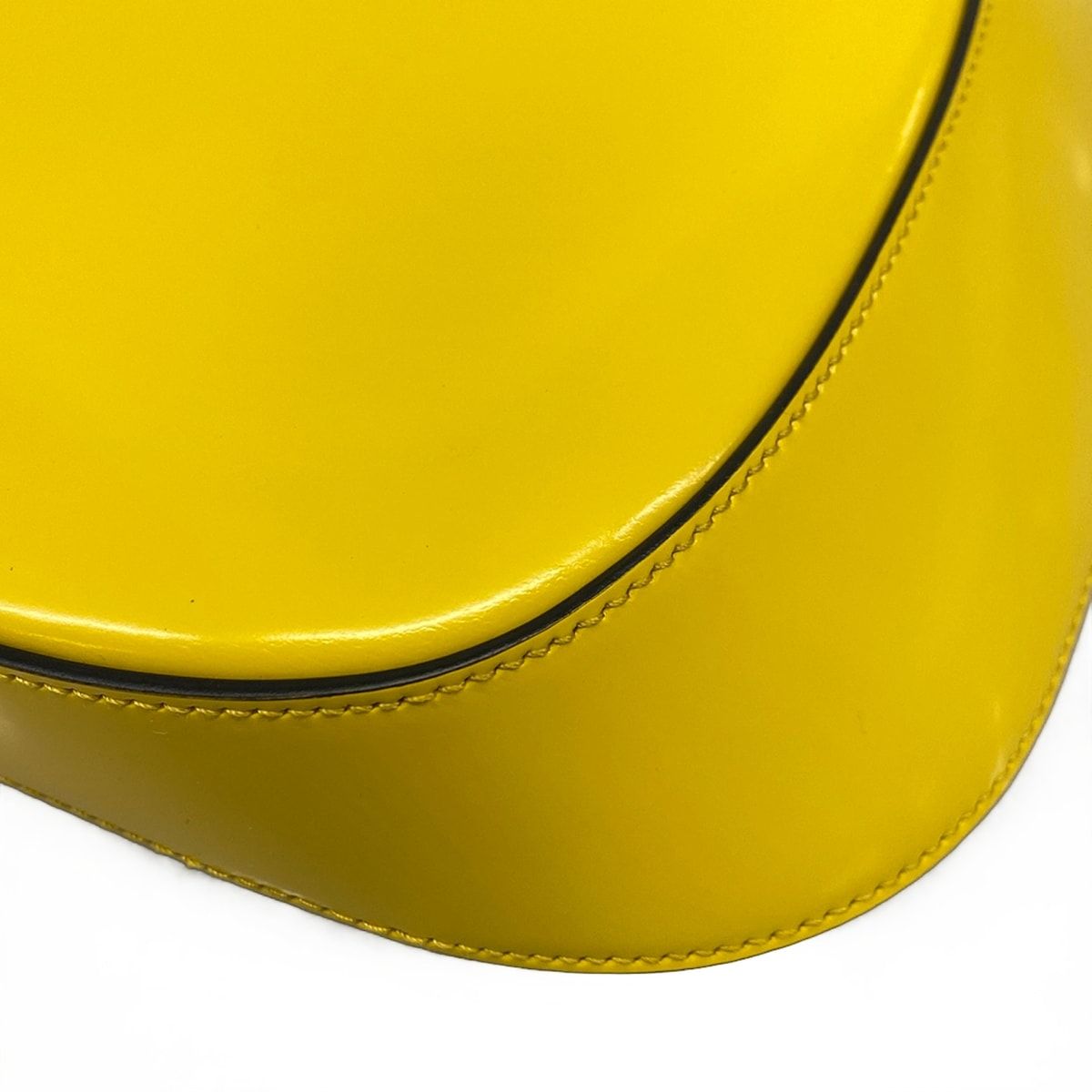 Prada Handbag Cleo Yellow Leather — view 6